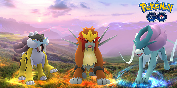 Raikou, Entei y Suicune llegarán dentro de poco a Pokémon Go