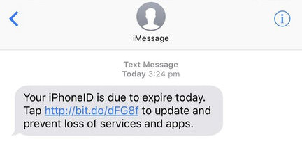 Imagen - Cuidado con el falso SMS que intenta robar tu Apple ID