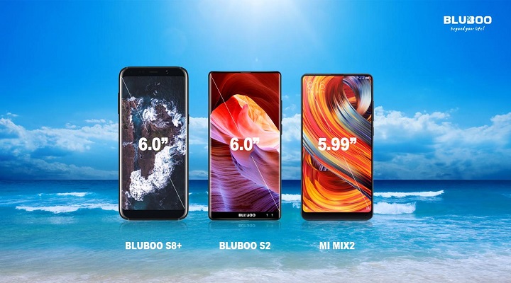 Bluboo S8+ y S2, los dos próximos smartphones con “pantalla completa 2.0”