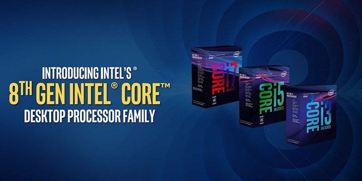 Nuevos Intel Core de 8ª generación orientados al gaming
