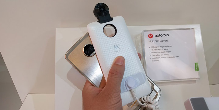 Imagen - Nuevo Moto Mod 360 Camera: graba vídeos 4K en 360 grados