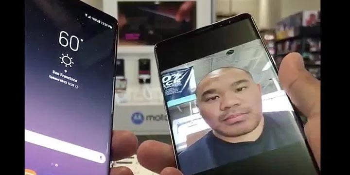 Reconocimiento facial del Galaxy Note 8 puede ser burlado con una foto
