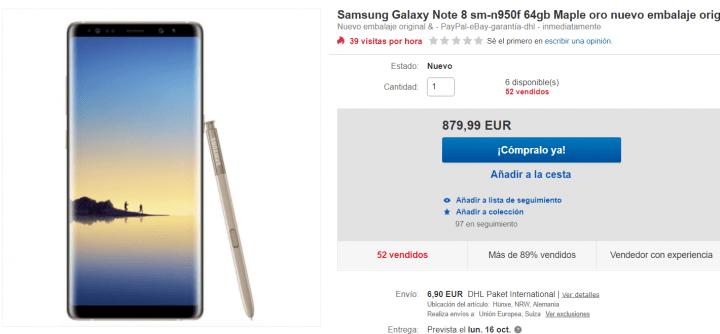 Imagen - Dónde comprar el Samsung Galaxy Note 8