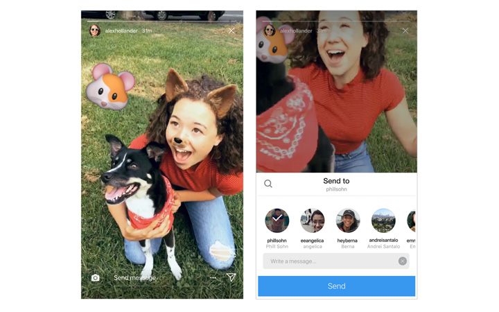 Imagen - Instagram ya permite compartir Stories por Direct