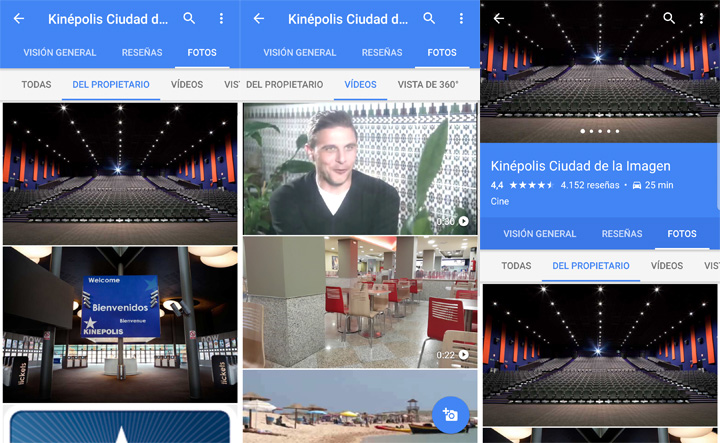Imagen - Google Maps añade vídeos de las ubicaciones y mejora el uso de las capas