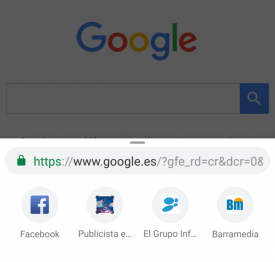 Imagen - Chrome para Android prueba una barra de navegación en la parte inferior