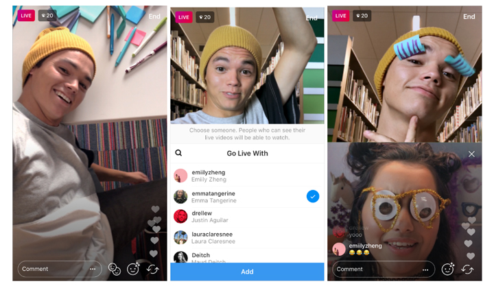 Imagen - Instagram ya permite realizar directos con amigos