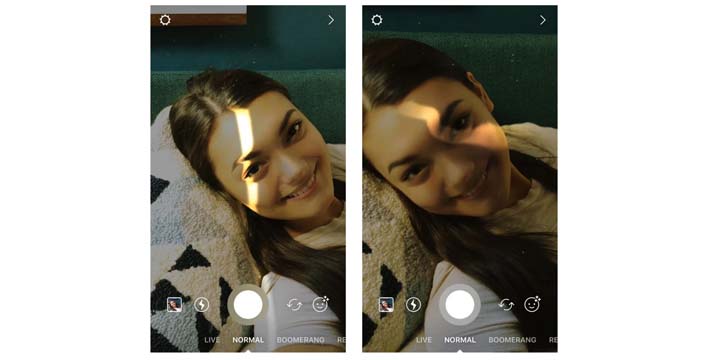 Nuevos filtros en Instagram: un rayo de luz y una motocicleta