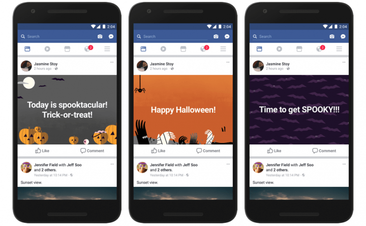 Imagen - Facebook y Messenger lanzan fondos, máscaras y un juego por Halloween