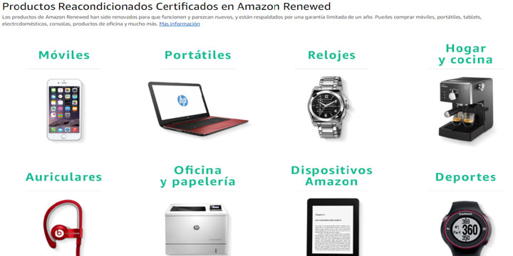 Imagen - Amazon lanza Renewed, con productos reacondicionados certificados
