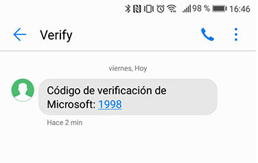 Imagen - ¿Qué es el mensaje &quot;Código de verificación de Microsoft&quot;?