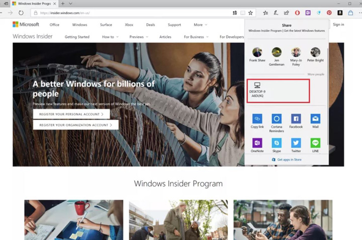 Imagen - Near Share de Windows 10 permitirá compartir archivos directamente entre PCs