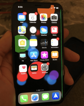 Imagen - Algunos iPhone X tienen una línea verde en la pantalla