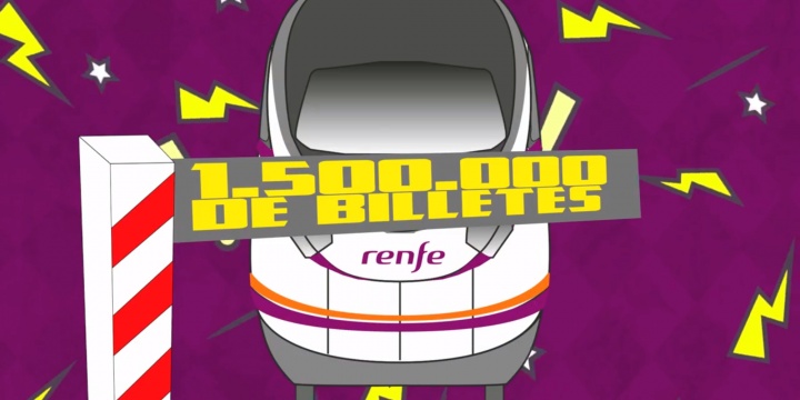 Cyber Week de Renfe: 1,5 millones de billetes con descuentos de hasta el 70%