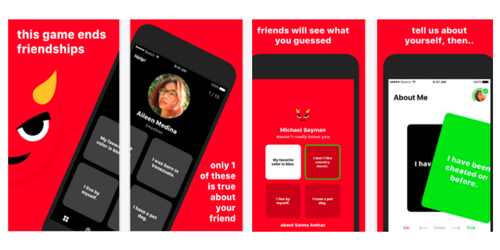 Lies, la app para saber qué piensan de ti