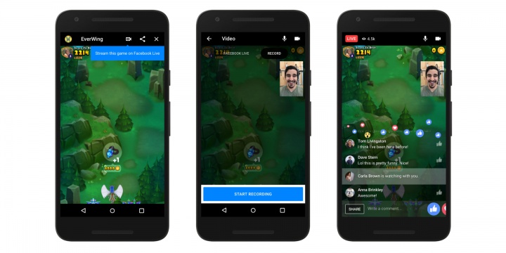 Imagen - Facebook Messenger añadirá streaming en directo y videochat a sus juegos