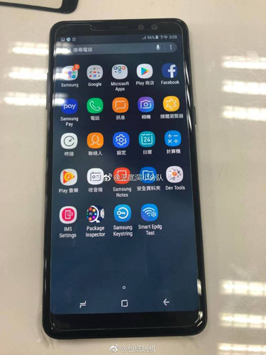 Imagen - Samsung Galaxy A8+ (2018) filtrado en fotos con &quot;pantalla infinita&quot;
