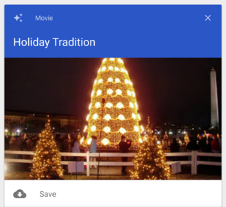 Imagen - Google Fotos crea galerías de recuerdos de Navidades anteriores
