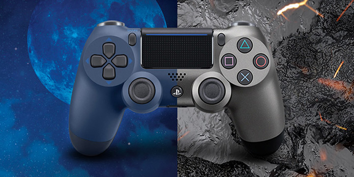 DualShock 4 Midnight Blue y Steel Black, las nuevas versiones del mando de PlayStation 4
