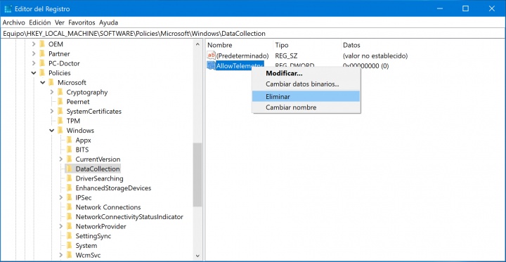 Imagen - Solución: &quot;Tu organización administra algunas opciones de configuración&quot; en Windows 10