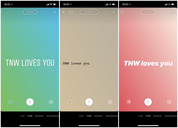 Imagen - Instagram Stories prueba historias de solo texto