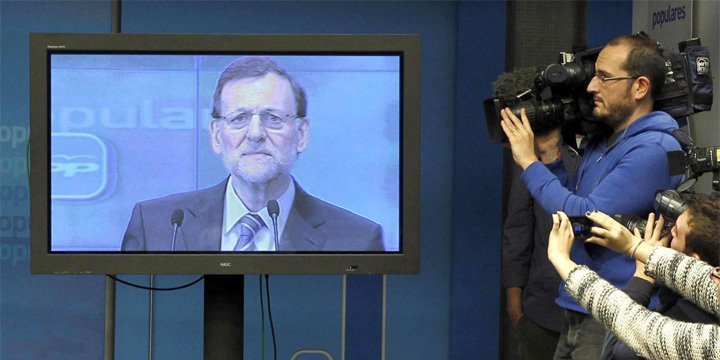 Imagen - El &quot;plasma de Rajoy&quot; se pasa a HD: el streaming de Presidencia será renovado