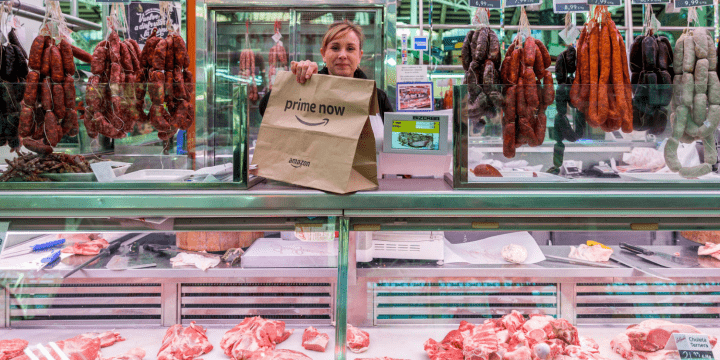 Imagen - Amazon Prime Now llega a Valencia: alimentos frescos del mercado en solo 1 hora