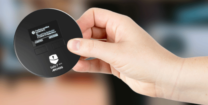 Archos Safe-T Mini, un monedero físico para guardar criptomonedas