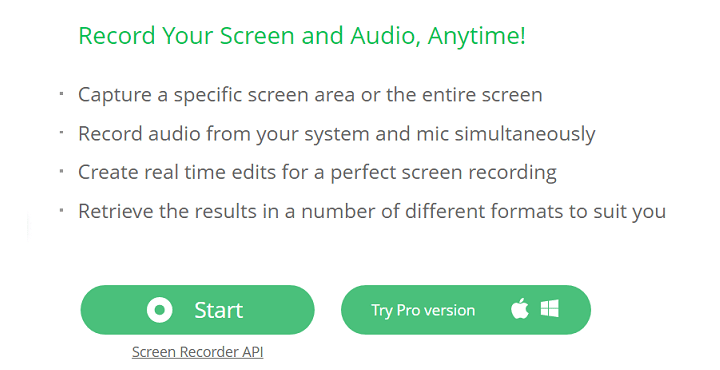 Imagen - Review: Free Screen Recorder, una utilidad online y sencilla para grabar la pantalla
