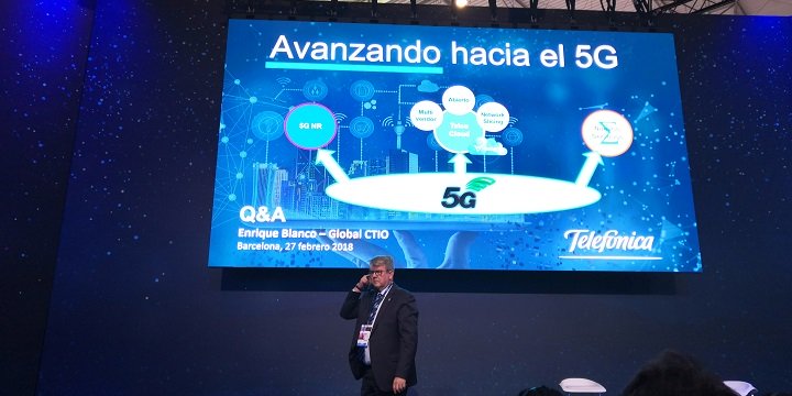 Imagen - Telefónica presenta sus tecnologías 5G en el MWC 2018