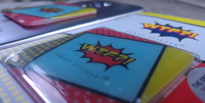 Review: WTF?! Smart Stickers, pega tu móvil en cualquier lugar con este accesorio
