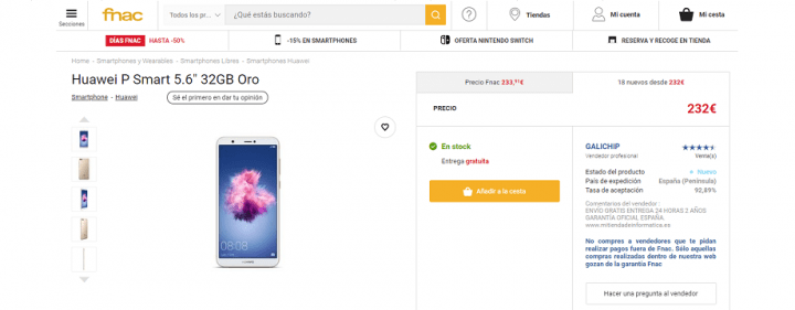 Imagen - Dónde comprar el Huawei P Smart