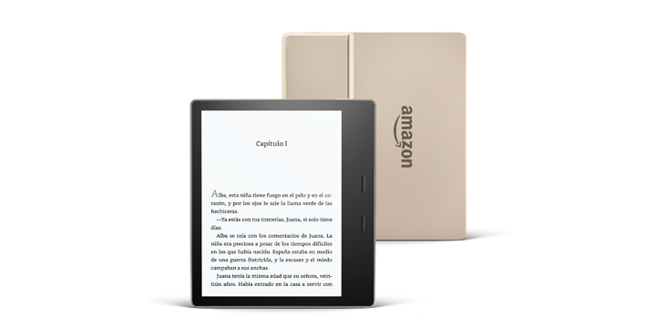 Kindle Oasis Champagne Gold, el e-reader de Amazon recibe una versión en dorado