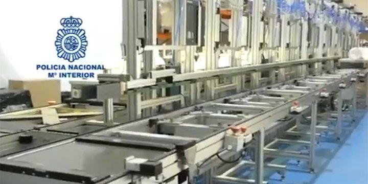 6 detenidos españoles en Blusens por unos presuntos reproductores pirata