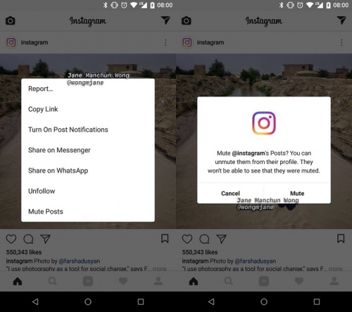 Imagen - Instagram permitirá silenciar usuarios, grabar vídeos en cámara lenta y más