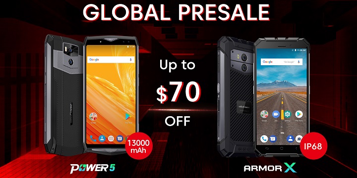 Ulefone Power 5 y Armor X ya disponibles en preventa