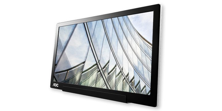 AOC I1601FWUX, un monitor externo para portátiles que se conecta por USB-C