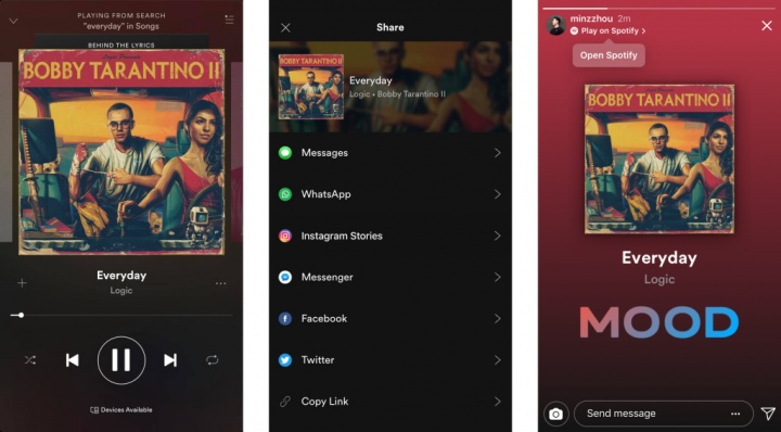 Imagen - Instagram se renueva: Stories integradas con Spotify, más efectos de cámara y video chat