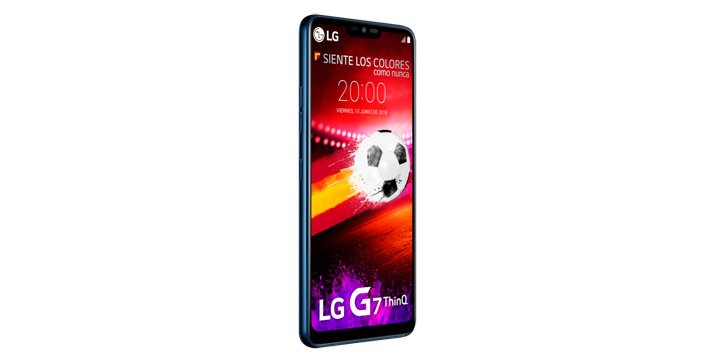 LG G7 ThinQ en azul y plata llegan a España con Vodafone