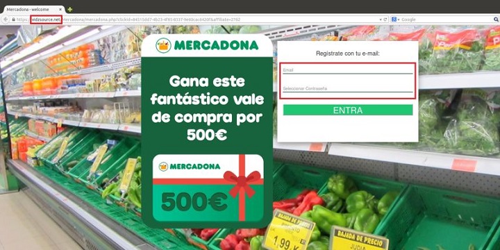 Imagen - Un falso correo de Mercadona que ofrece cheques regalo puede robarte los datos bancarios
