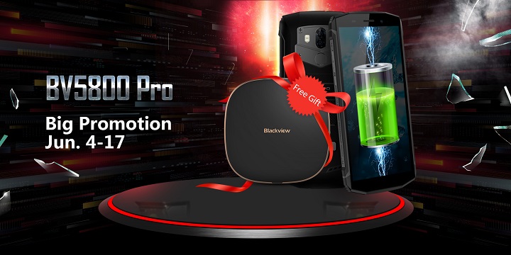 Consigue el Blackview BV5800 Pro con un cargador inalámbrico de regalo