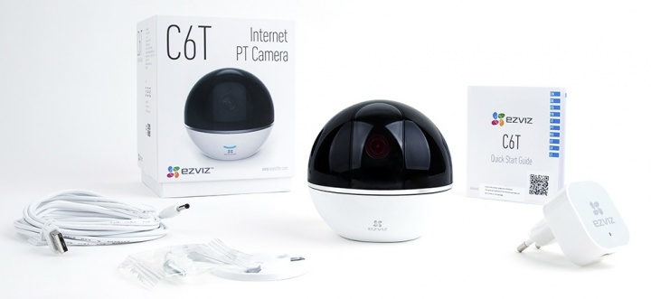Imagen - Ezviz C6T y Alarm Hub Kit, una cámara 360º y un pack de sensores para controlar el hogar
