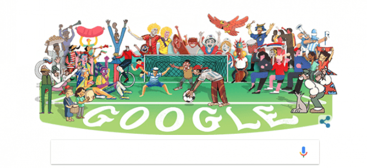 Imagen - Google celebra el inicio del Mundial de Rusia con un Doodle