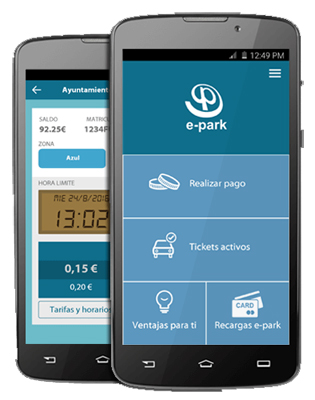 Imagen - E-park mantiene sin comisión el pago del aparcamiento en Madrid desde el móvil