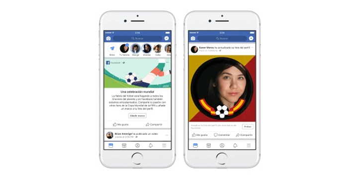 Facebook permite añadir la bandera de España a nuestra foto de perfil por el Mundial 2018
