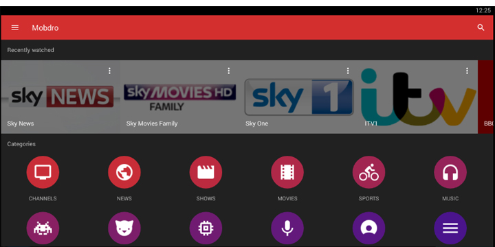 Mobdro, la app para ver películas, series y fútbol gratis