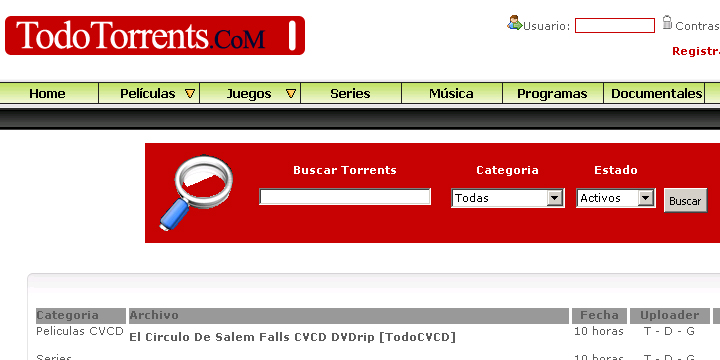 Todotorrents, otra web torrent que desaparece