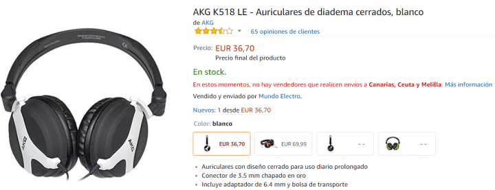 Imagen - 5 auriculares AKG para comprar