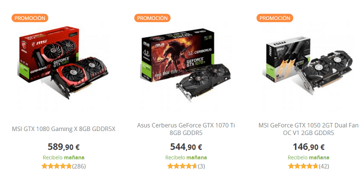 Imagen - Oferta: compra una gráfica GeForce GTX MSI o Asus y te llevas un SSD Kingston gratis