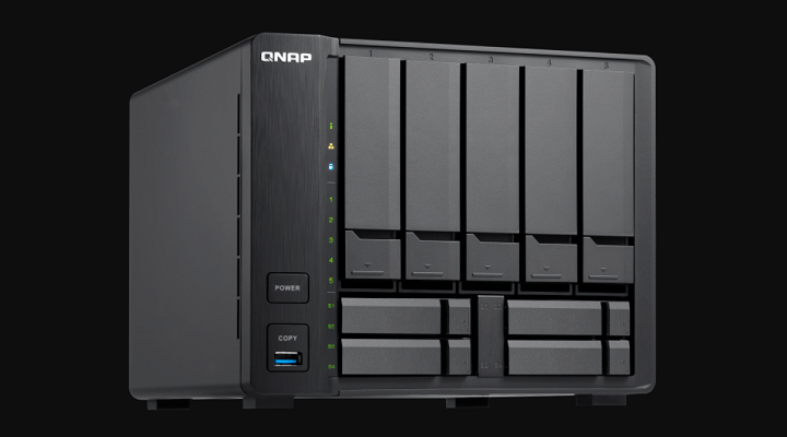 TVS-951X de QNAP, el nuevo NAS multimedia con 9 bahías y diseño compacto